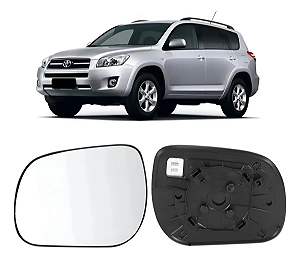 Lente Base Espelho Retrovisor Rav4 2006 2007 2008 2009 2010 2011 2012 8796142790 Esquerdo Motorista