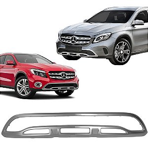 Aplique Spoiler Dianteiro Mercedes Gla 200 2017 2021 Cinza