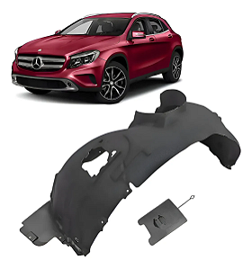 Parabarro Frontal Mercedes Gla200 Gla250 2015 2018 Lado Esquerdo Motorista A1566900130