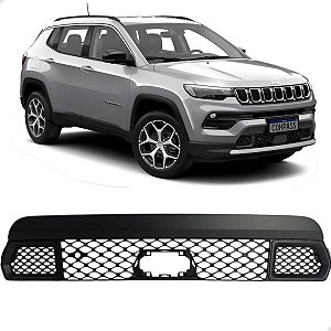 Grade Inferior Parachoque Dianteiro Jeep Compass 2024 2025 2026