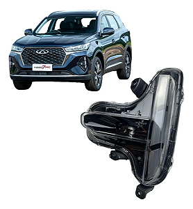 Farol de Milha DRL Daylight Dianteiro Chery Tiggo 7 Pro 2021 2022 2023 2024 2025 Esquerdo Motorista 605000593AA