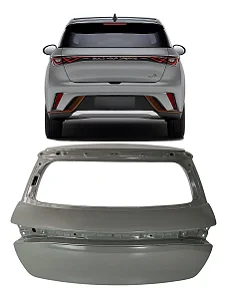 TAMPA TRASEIRA PORTA MALAS BYD DOLPHIN 2023 2024 2025 NOVO