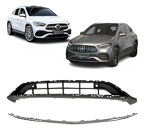 Kit Friso Grade Moldura Inferior Parachoque Dianteiro Gla 200 Gla 35 Amg 2022 2023