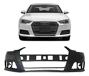 Parachoque Envolvente Dianteiro Com Furo para Sensor Audi A4 2016 2017 2018 2019 8WD807437
