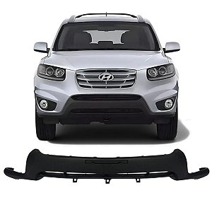 Spoiler Aplique Inferior Dianteiro Santa Fé 2009 2010 2011 2012 Preto 865252BAA0 865252B700