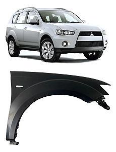 Paralama Com Furo Pisca Outlander 2010 2011 2012 2013 Passageiro