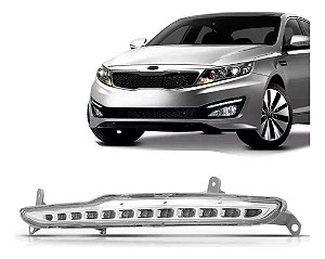 Farol Luz Diurna Drl Led Kia Optima 2012 13 2014 Motorista