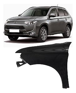 Paralama Dianteiro Esquerdo Mitsubishi Outlander 2014 2015