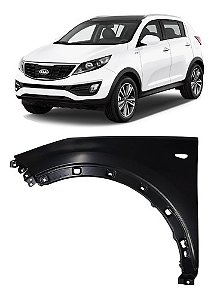 Paralama Sportage 2011 2012 2013 2014 2015 2016 Dianteiro Com Furo Esquerdo
