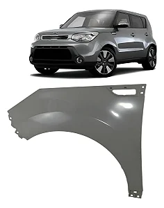 Paralama Dianteiro Furo Pisca Kia Soul 2014 16 2019 Esquerdo