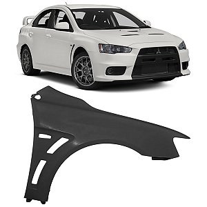 Paralama Lancer Evolution X 2010 2011 2012 2013 2014 2015 Passageiro Direito