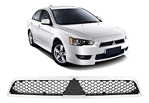 Grade Superior Parachoque Dianteiro Radiador Friso Cromado Mitsubishi Lancer 2011 2012 2013 2014 2015 2016 2017 7450A093