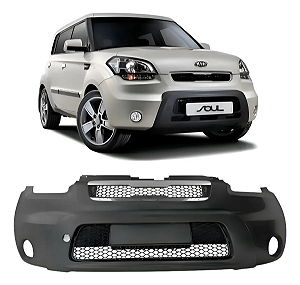 Parachoque Dianteiro Grade Inferior Soul 2009 2010 2011 2012 Preto 865112x000 865612x000