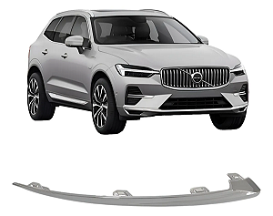 Friso Cromado do Parachoque Dianteiro Volvo XC60 2022 2023 2024 Direito Passageiro 32227906
