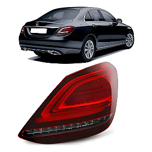 Lanterna LED Passageiro Mercedes C180 C200 C300 2019 2020 2021 2059065103 2059065003