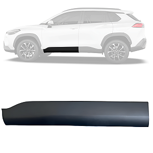 Friso Porta Dianteira Corolla Cross 2021 2022 2024 2025 2026 Lado Esquerdo Motorista