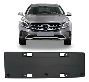 Suporte de Placa Parachoque Dianteiro Mercedes GLA200 2018 2019 2020 A1568808300