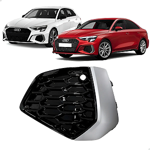 Grade Moldura Milha Audi A3 2021 2022 2023 2024 Esquerdo Motorista 8Y0807671A