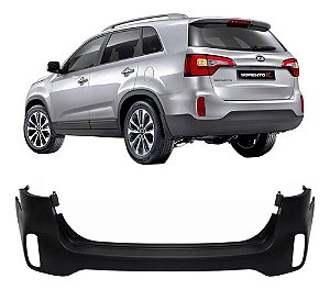 Capa Parachoque Traseiro Sorento 2013 14 2015 Superior