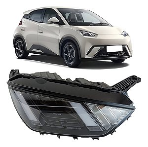 Farol LED Dianteiro BYD Dolphin Mini 2024 2025 Direito Passageiro EQEA121020b
