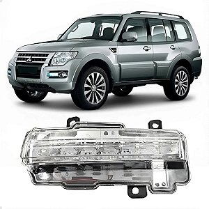 Luz Diurna Farol Milha LED Mitsubishi Pajero Full 2015 2016 2017 2018 2019 2020 Esquerdo Motorista 8312A020