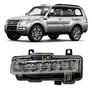 Luz Diurna Farol Milha LED Mitsubishi Pajero Full 2015 2016 2017 2018 2019 2020 Esquerdo Motorista 8312A020