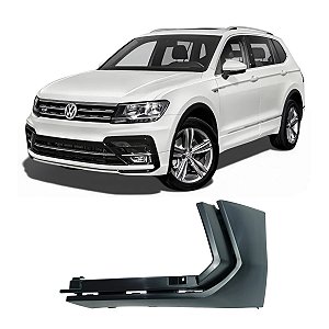 Ponteira Spoiler Inferior Dianteiro Tiguan R-Line 2018 2019 2020 2021 2022 Motorista 5NN853211CGRU