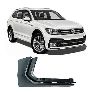 Ponteira Spoiler Inferior Dianteiro Tiguan R-Line 2018 2019 2020 2021 2022 Passageiro 5NN853212CGRU