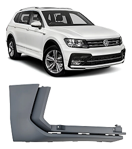 Ponteira Spoiler Inferior Dianteiro Tiguan R-Line 2018 2019 2020 2021 2022 Direito Passageiro 5NN853212CGRU