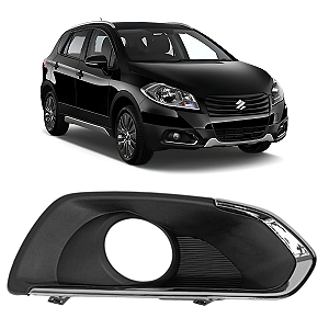 Grade Farol Milha Suzuki S Cross 2015 2016 Lado Direito Passageiro