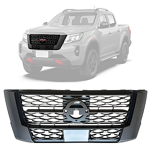 Grade Parachoque Dianteiro Nissan Frontier Pro 2022 2023 2024 2025 2026 Fosco