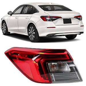 Lnterna Traseira Honda Civic 2022 2023 2024 2025 Lado Esquerdo Motorista
