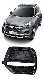 Grade Farol Milha Chery Tiggo 5x 2020 2021 2022 Esquerdo