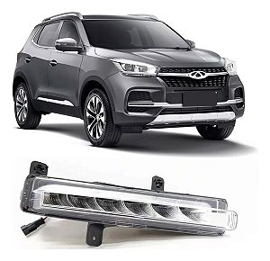 Farol Milha Daylight Drl Led Tiggo 5x 2020 2022 Passageiro