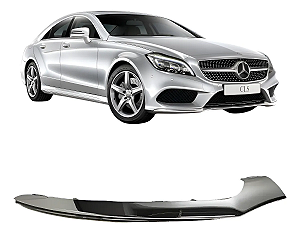 Friso Cromado Parachoque Dianteiro Cls400 Cls500 2015 2016 2017 2018 Direito Passageiro
