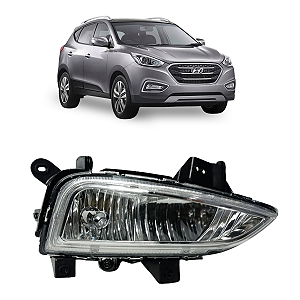 Farol Milha Auxiliar Led Neblina iX35 2015 2016 2017 2018 2019 2020 2021 Direito Passageiro