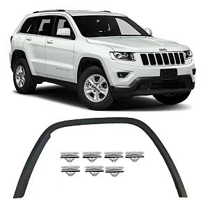 Friso Alargador Paralama Dianteiro Jeep Grand Cherokee 2011 2012 2013 2014 2015 Direito Passageiro