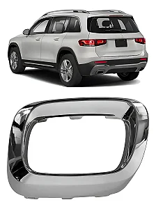 Friso Cromado Moldura Escapamento Mercedes Glb200 2020 2021 2022 2023 2024 Esquerdo Motorista