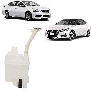 Reservatorio Agua Limpador Nissan Sentra 2014 2015 2016 2017 2018 2019 2020 2021 2022 2023 2024