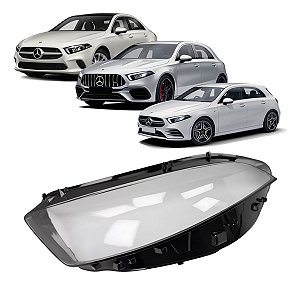 Lente Farol Esquerdo Mercedes A200 A250 A35 A45 Amg 2019 2020 2021 2022