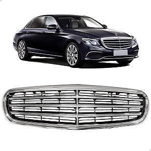 Grade Parachoque Dianteiro Cromada E250 E300 Exclusive 2016 2017 2018 2019 2020 Novo