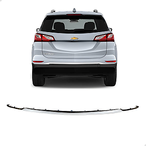 Friso Inferior Traseiro Cromado Chevrolet Equinox 2018 2019 2020 2021 23218672