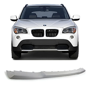 Spoiler Inferior Prateado Parachoque Dianteiro Bmw X1 2010 2011 2012 2013 Novo