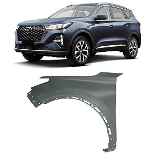 Paralama Dianteiro Aço Chery Tiggo 7 Pro Sport 2021 2023 2024 2025 Esquerdo Motorista 553000205AADYJ