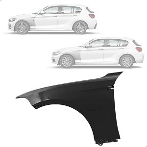 Paralama Dianteiro BMW F20 116i 118i 120i 125i 2012 2013 2014 2015 2016 2017 2018 2019 Esquerdo Motorista 41007284645