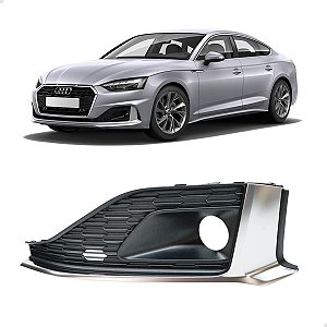 Grade Milha Moldura Cinza Motorista Audi A5 2020 2021 2022 2023 2024 2025