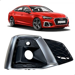 Grade Milha Friso Cromado Passageiro Audi A5 2020 2024 2025