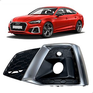 Grade Milha Friso Cromado Motorista Audi A5 2020 2024 2025