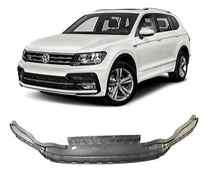 Spoiler Diant Parachoque Inferior Tiguan R-line 2018 19 2020
