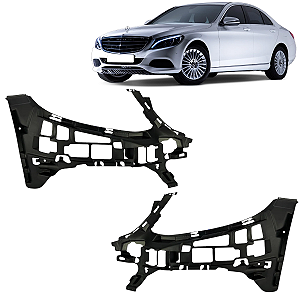 PAR GUIA PARACHOQUE MERCEDES C180 C200 2015 2017 2018 KIT